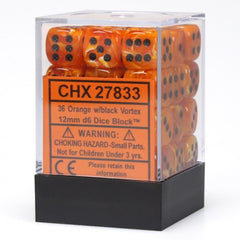 Chessex D6 Brick - Opaque (36 Count) | Game Grid - Logan