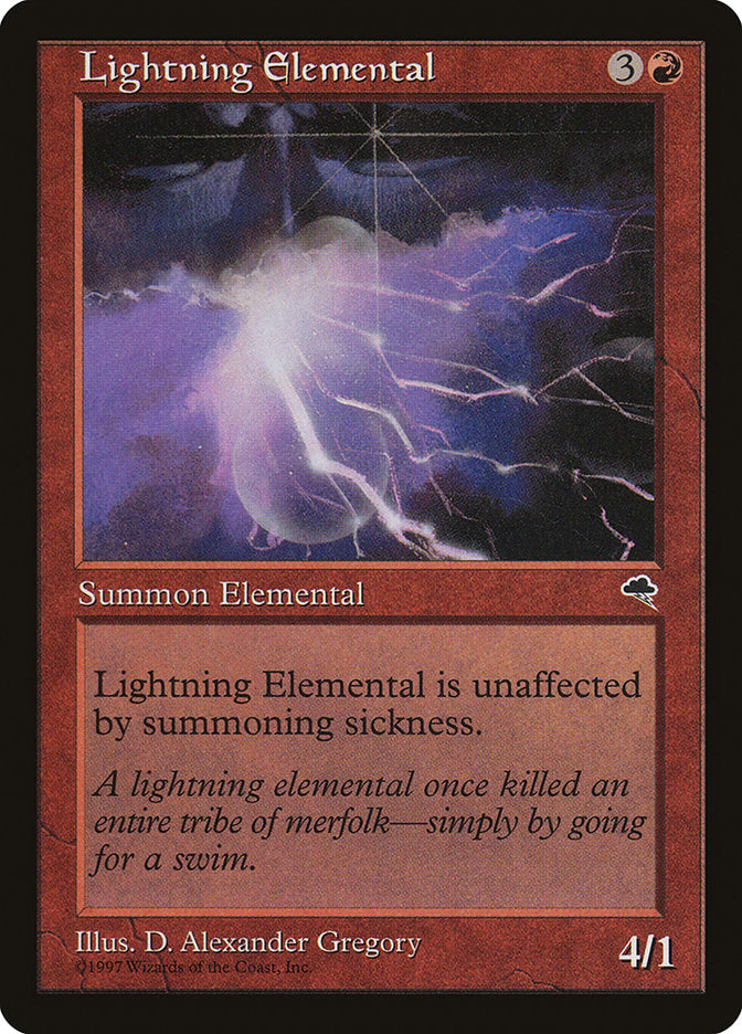 Lightning Elemental [Tempest] | Game Grid - Logan