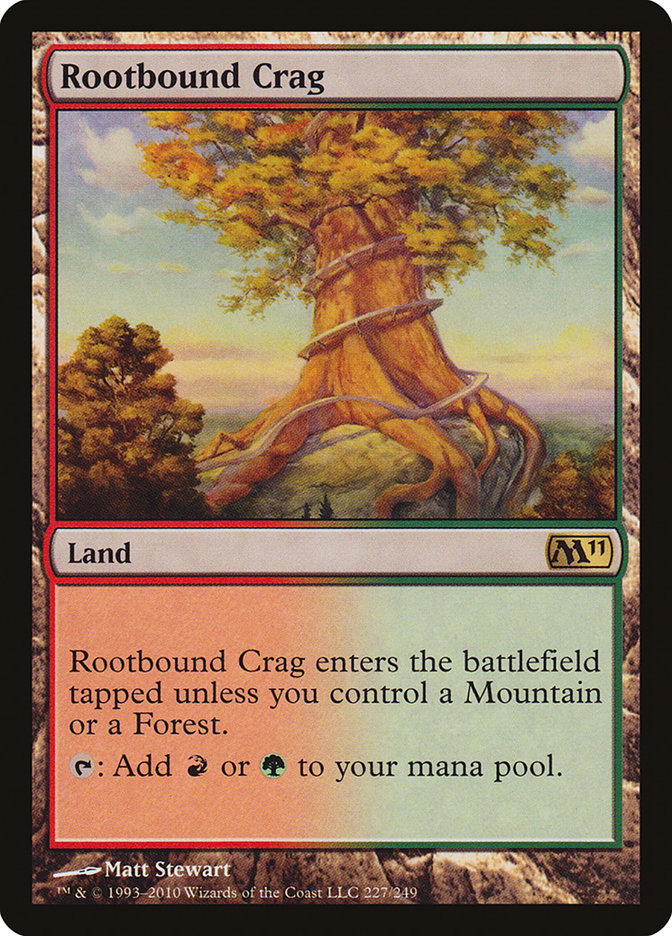 Rootbound Crag [Magic 2011] | Game Grid - Logan