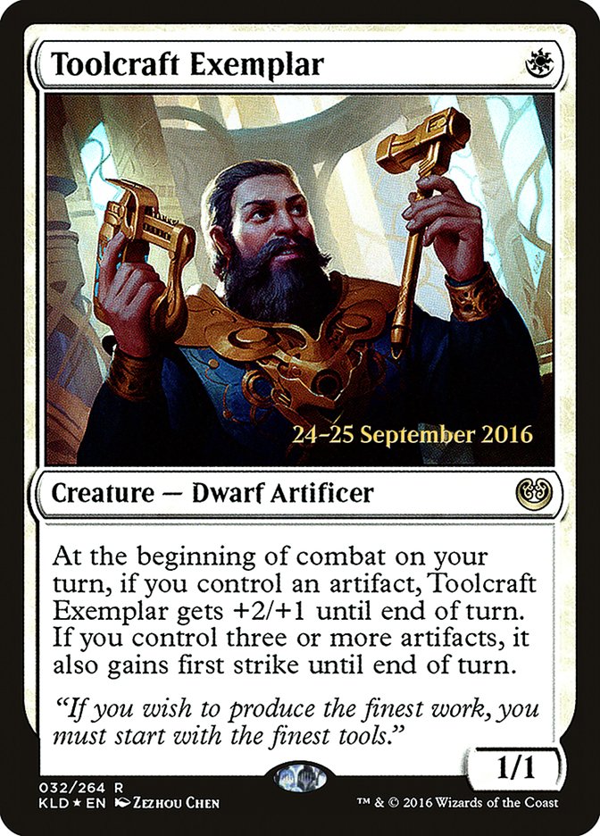 Toolcraft Exemplar [Kaladesh Prerelease Promos] | Game Grid - Logan