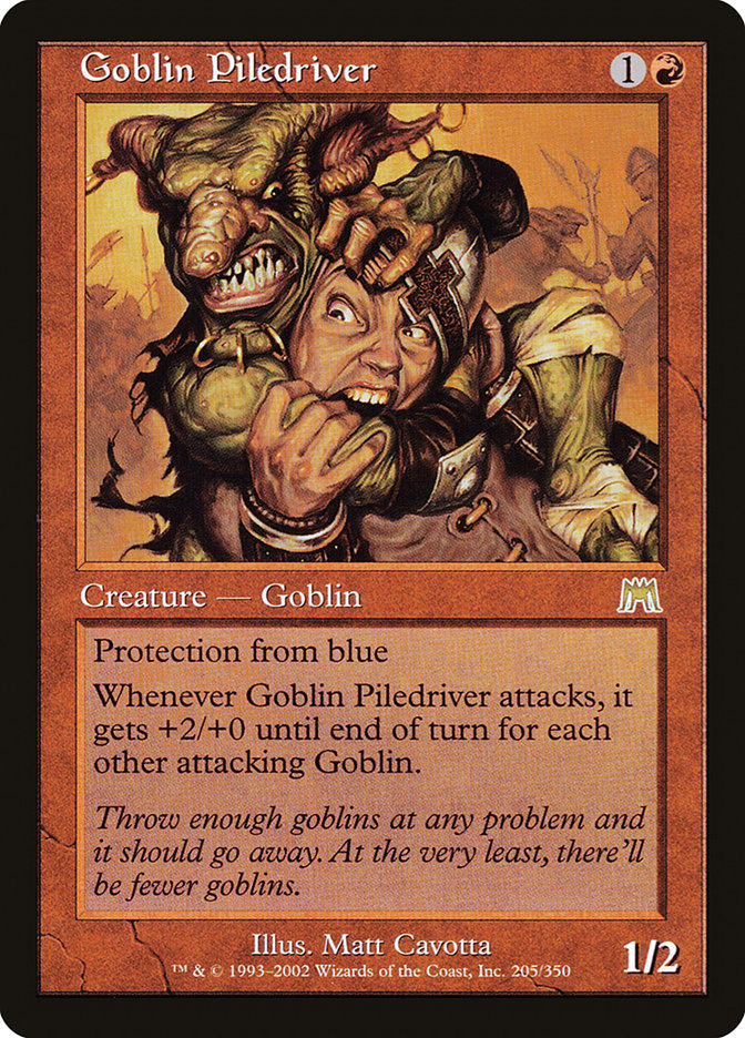 Goblin Piledriver [Onslaught] | Game Grid - Logan