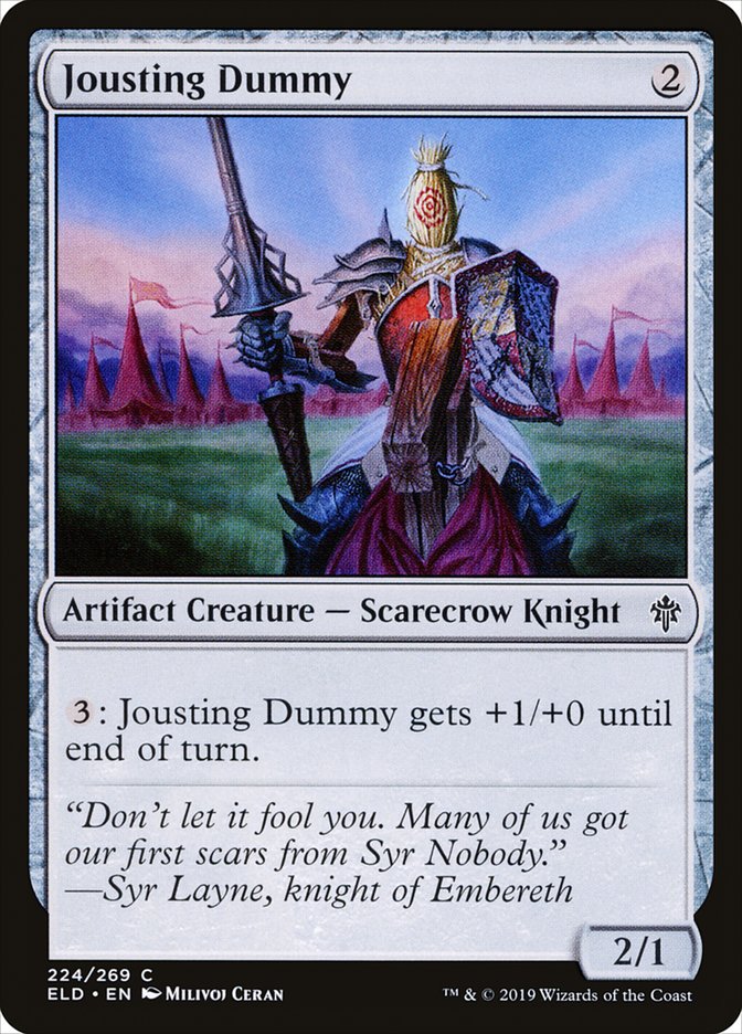 Jousting Dummy [Throne of Eldraine] | Game Grid - Logan