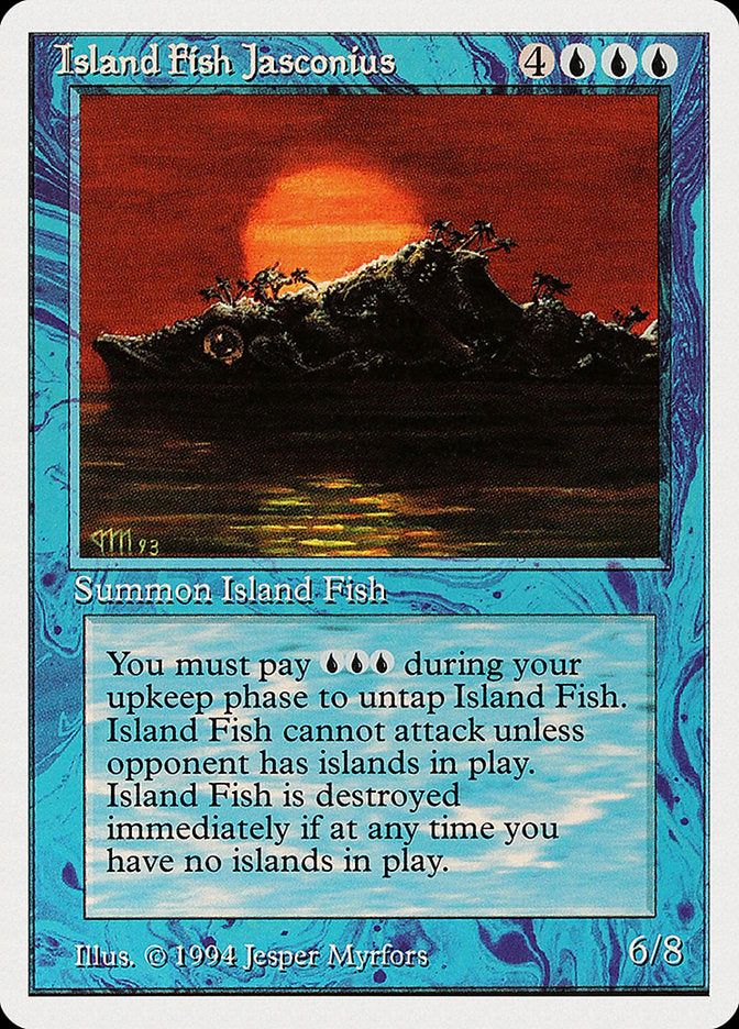 Island Fish Jasconius [Summer Magic / Edgar] | Game Grid - Logan