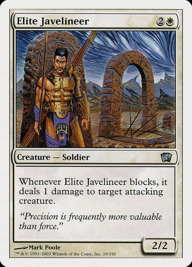 Elite Javelineer [Eighth Edition] | Game Grid - Logan