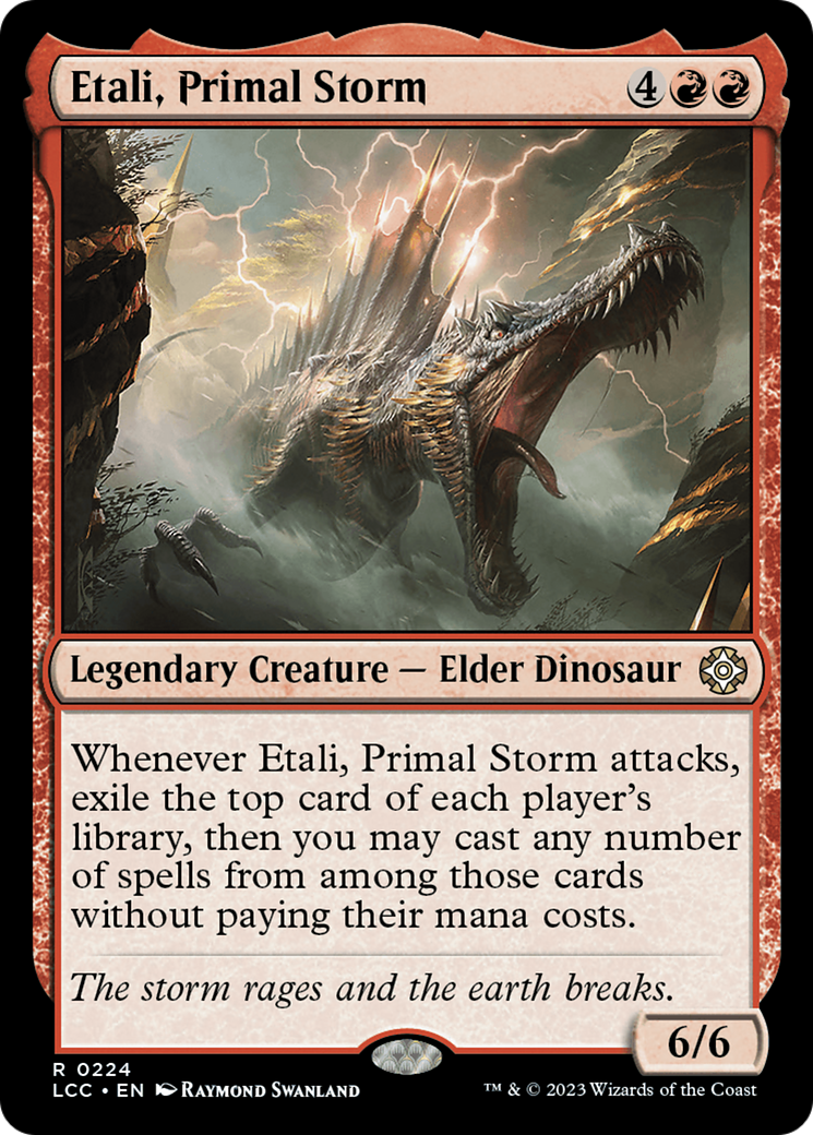 Etali, Primal Storm [The Lost Caverns of Ixalan Commander] | Game Grid - Logan