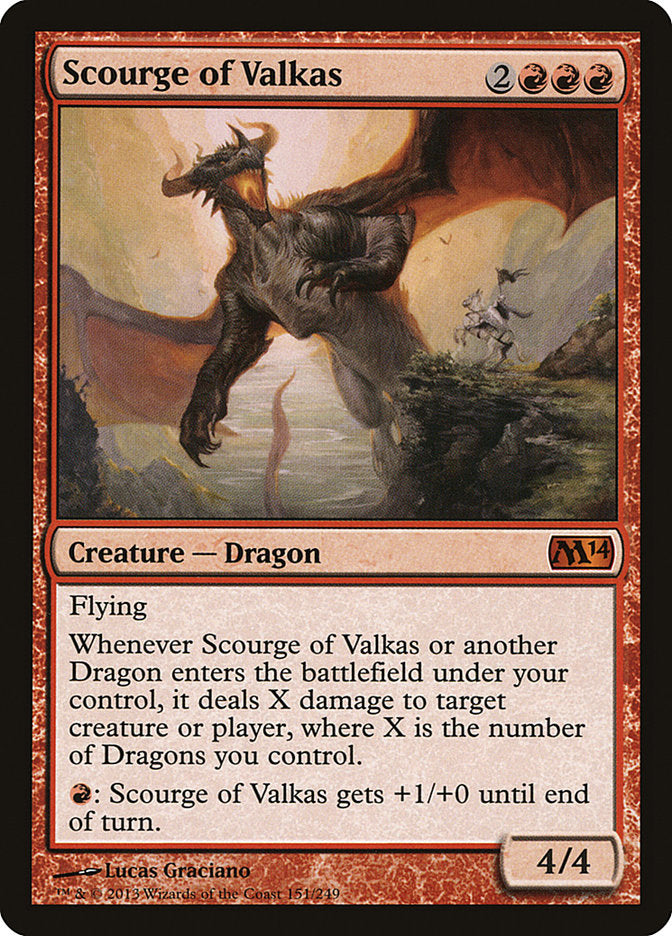 Scourge of Valkas [Magic 2014] | Game Grid - Logan