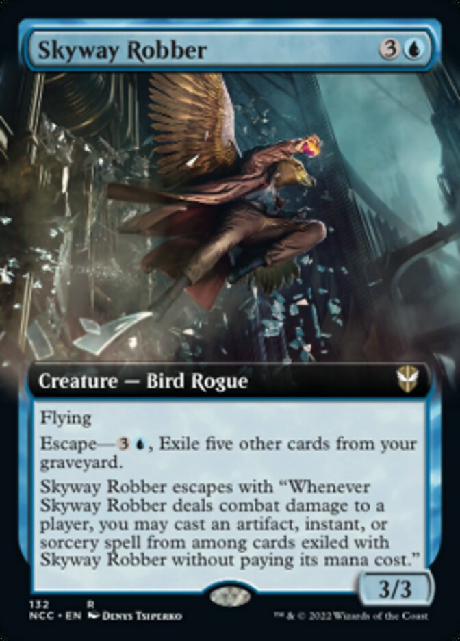 Skyway Robber (Extended Art) [Streets of New Capenna Commander] | Game Grid - Logan