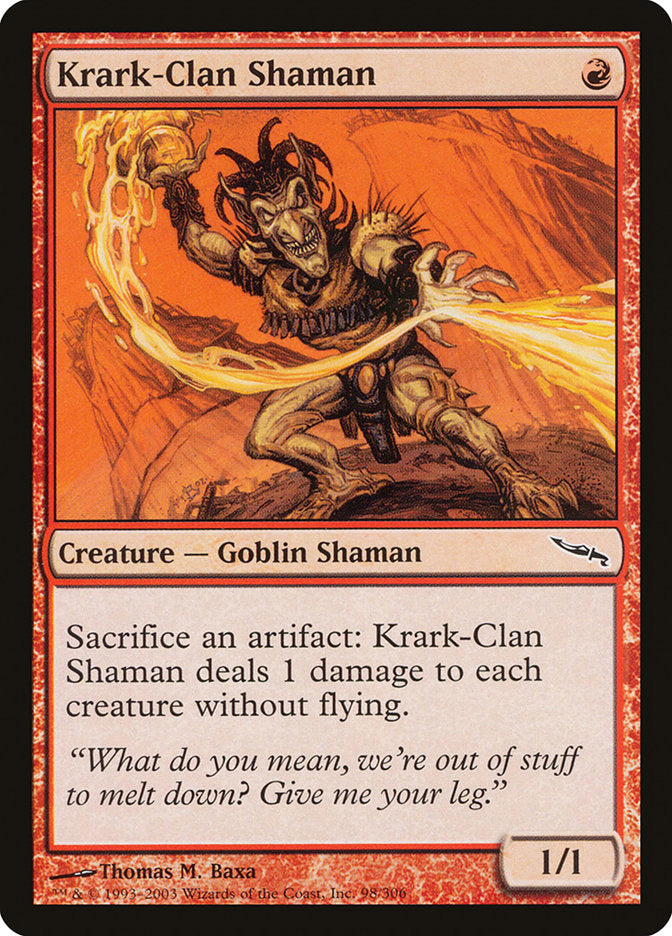 Krark-Clan Shaman [Mirrodin] | Game Grid - Logan