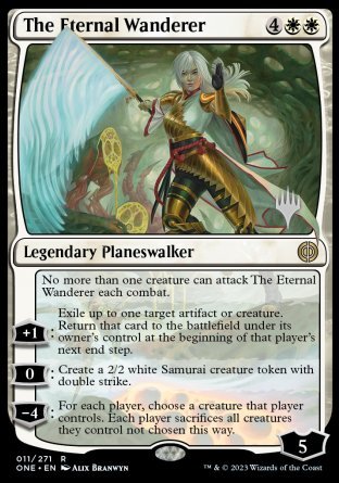 The Eternal Wanderer (Promo Pack) [Phyrexia: All Will Be One Promos] | Game Grid - Logan