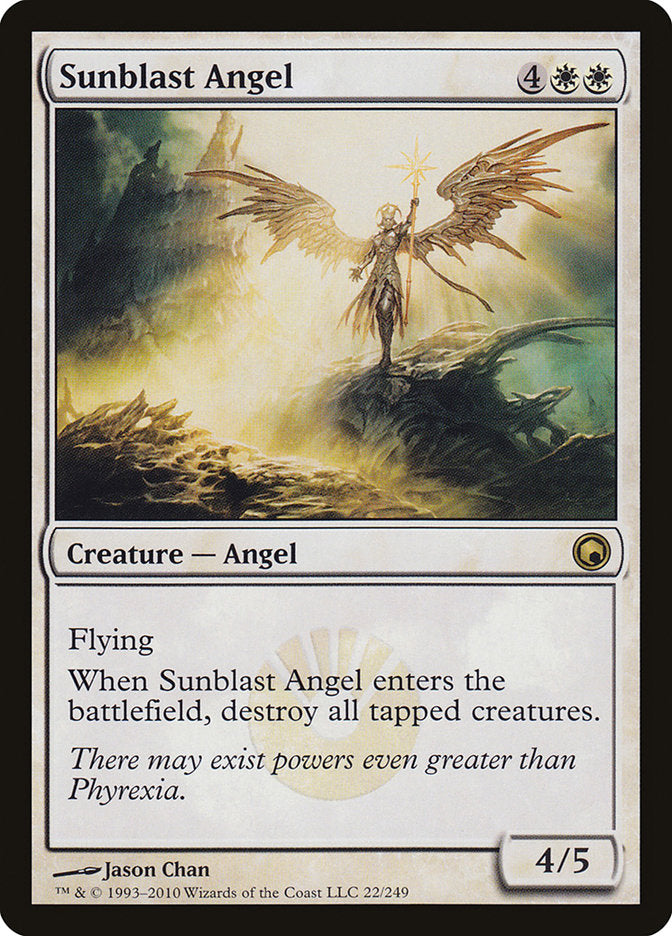 Sunblast Angel [Scars of Mirrodin] | Game Grid - Logan