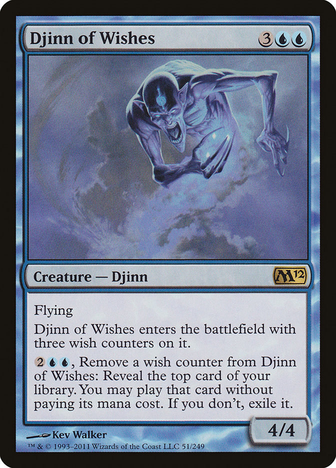 Djinn of Wishes [Magic 2012] | Game Grid - Logan