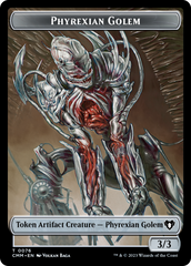 Phyrexian Golem // Ox Double-Sided Token [Commander Masters Tokens] | Game Grid - Logan