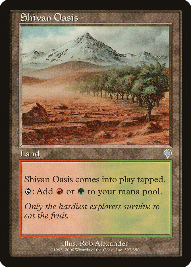 Shivan Oasis [Invasion] | Game Grid - Logan