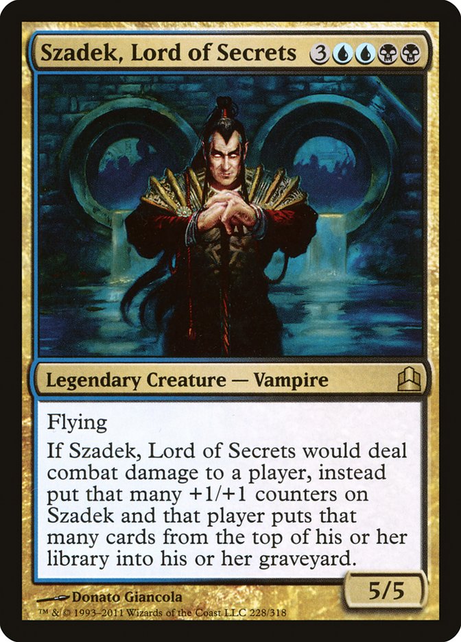 Szadek, Lord of Secrets [Commander 2011] | Game Grid - Logan