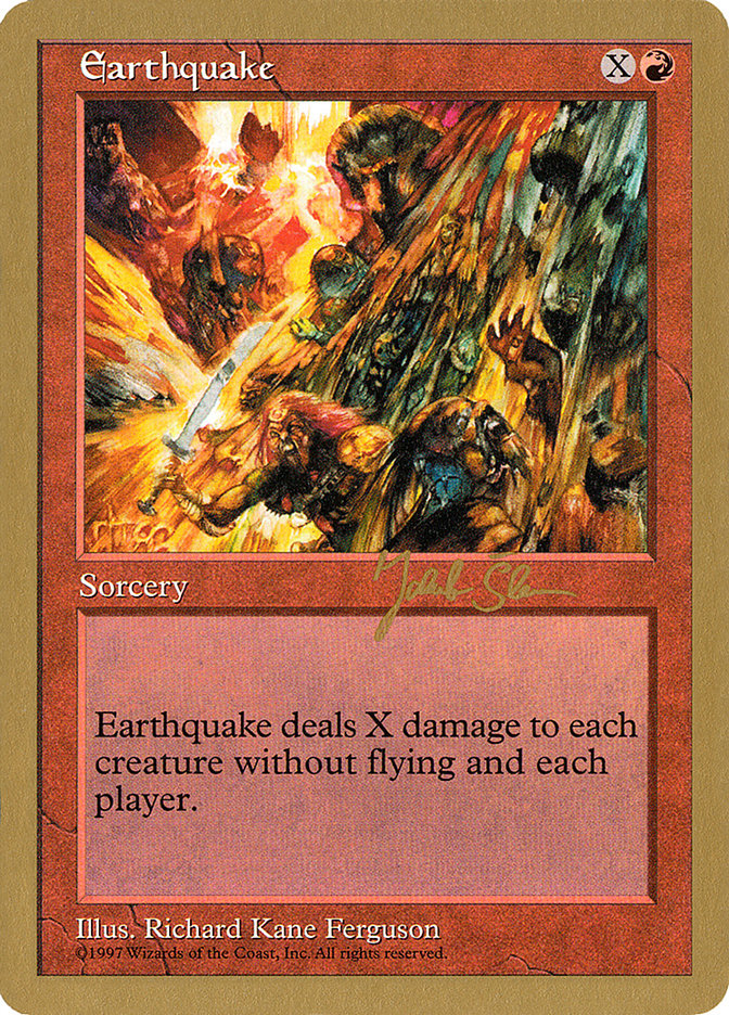 Earthquake (Jakub Slemr) [World Championship Decks 1997] | Game Grid - Logan