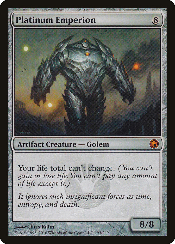 Platinum Emperion [Scars of Mirrodin] | Game Grid - Logan
