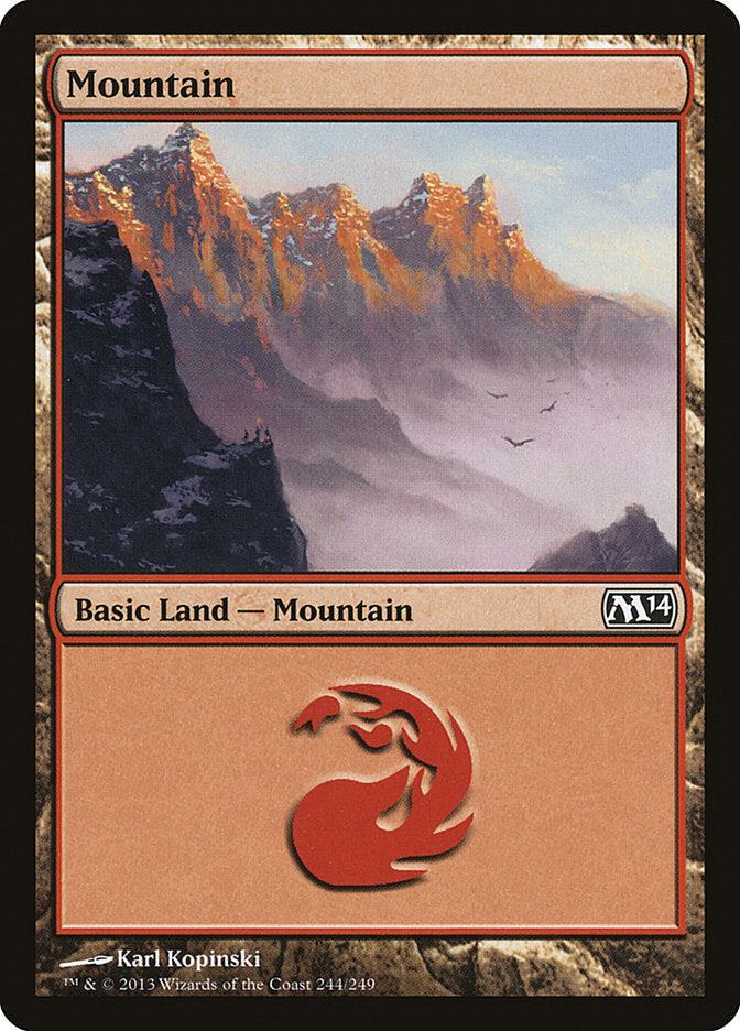 Mountain (244) [Magic 2014] | Game Grid - Logan