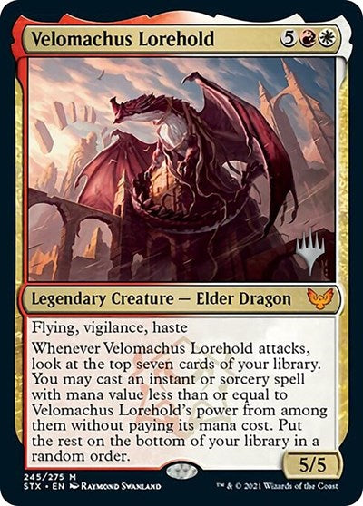 Velomachus Lorehold (Promo Pack) [Strixhaven: School of Mages Promos] | Game Grid - Logan