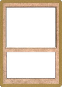 2001 World Championship Blank Card [World Championship Decks 2001] | Game Grid - Logan