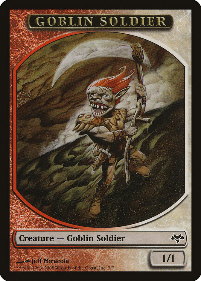 Goblin Soldier Token [Eventide Tokens] | Game Grid - Logan