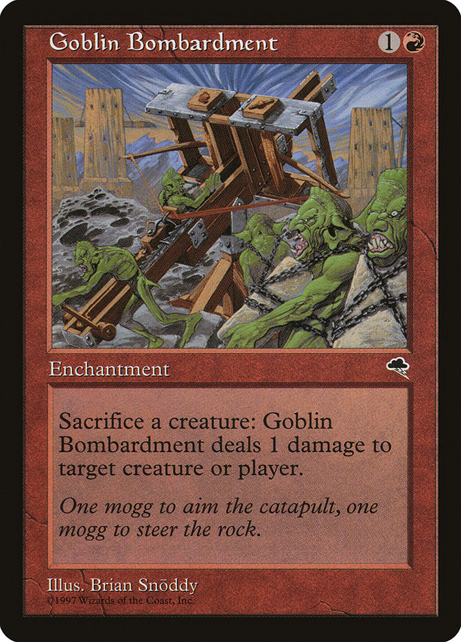 Goblin Bombardment [Tempest] | Game Grid - Logan