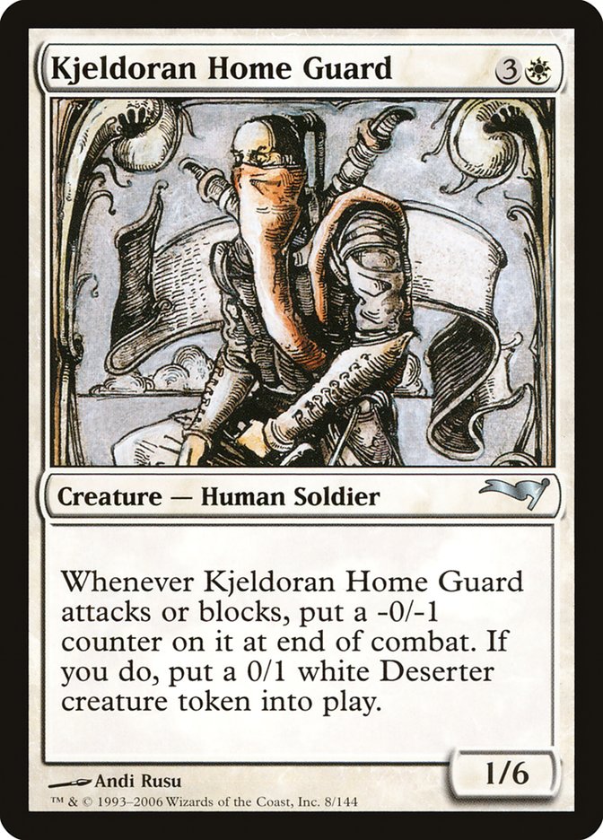 Kjeldoran Home Guard [Coldsnap Theme Decks] | Game Grid - Logan