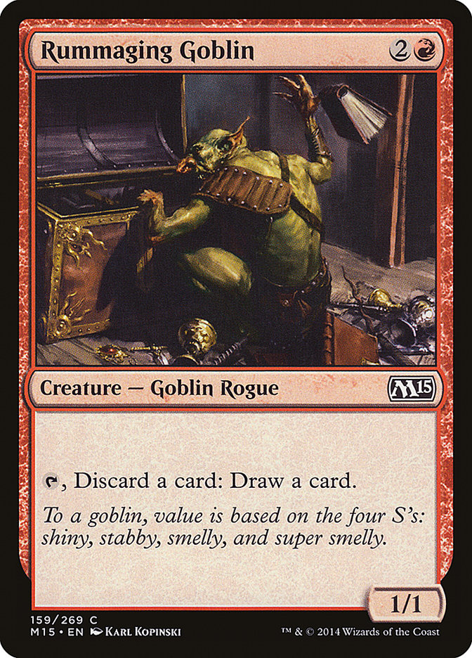 Rummaging Goblin [Magic 2015] | Game Grid - Logan