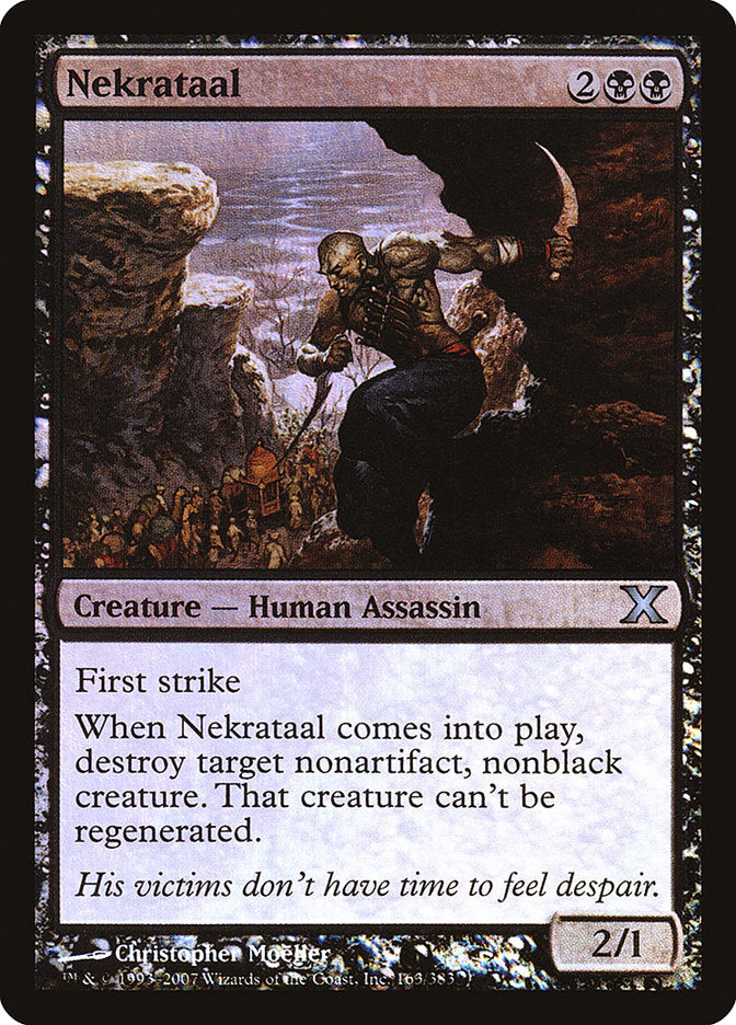 Nekrataal (Premium Foil) [Tenth Edition] | Game Grid - Logan
