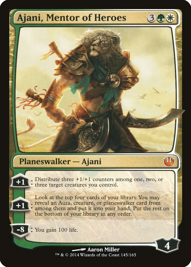 Ajani, Mentor of Heroes [Journey into Nyx] | Game Grid - Logan