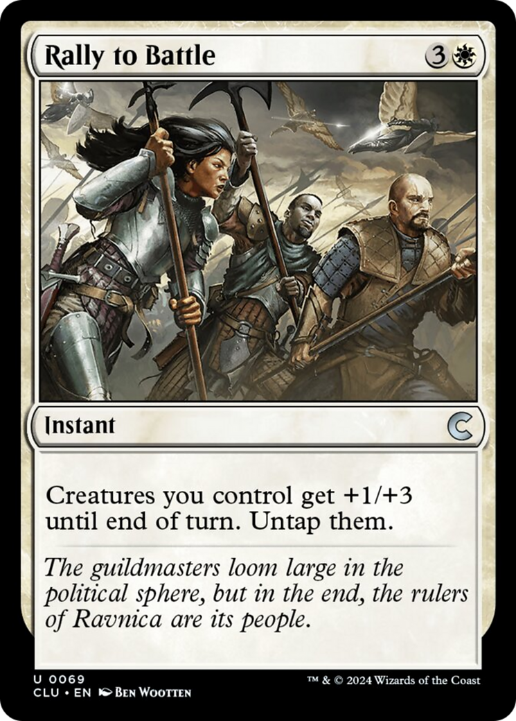 Rally to Battle [Ravnica: Clue Edition] | Game Grid - Logan