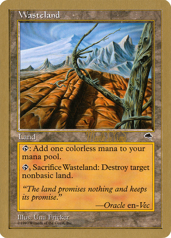 Wasteland (Mark Le Pine) [World Championship Decks 1999] | Game Grid - Logan