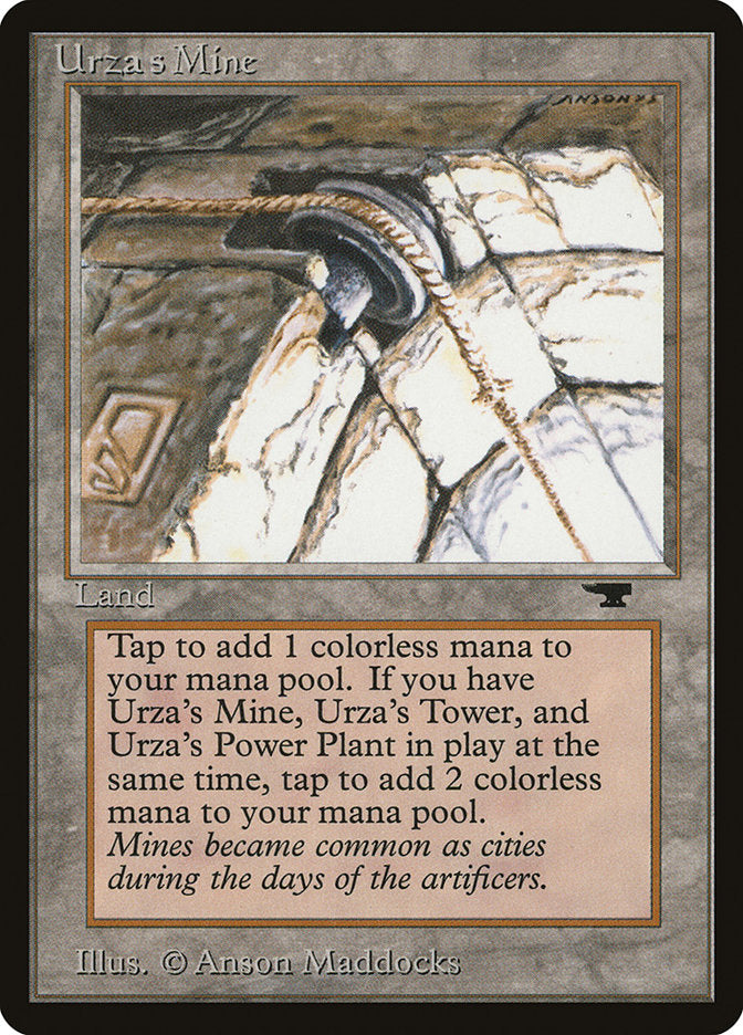 Urza's Mine (Pulley Embedded in Stone) [Antiquities] | Game Grid - Logan