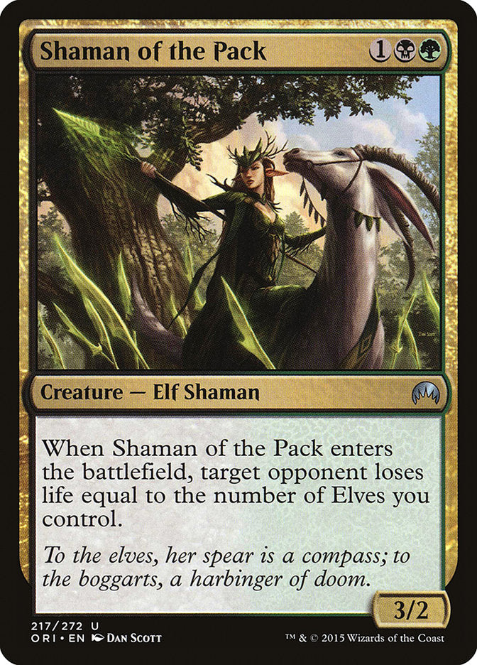 Shaman of the Pack [Magic Origins] | Game Grid - Logan