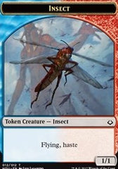 Insect // Warrior Double-Sided Token [Hour of Devastation Tokens] | Game Grid - Logan