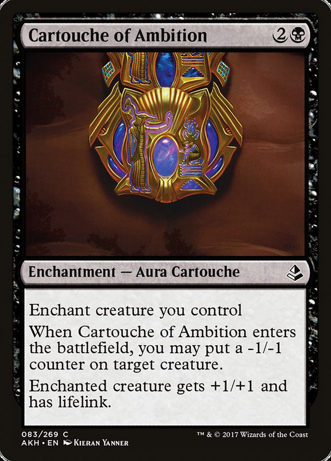 Cartouche of Ambition [Amonkhet] | Game Grid - Logan