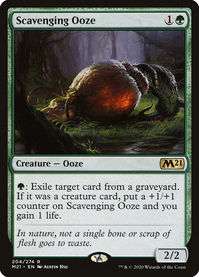 Scavenging Ooze [Core Set 2021] | Game Grid - Logan