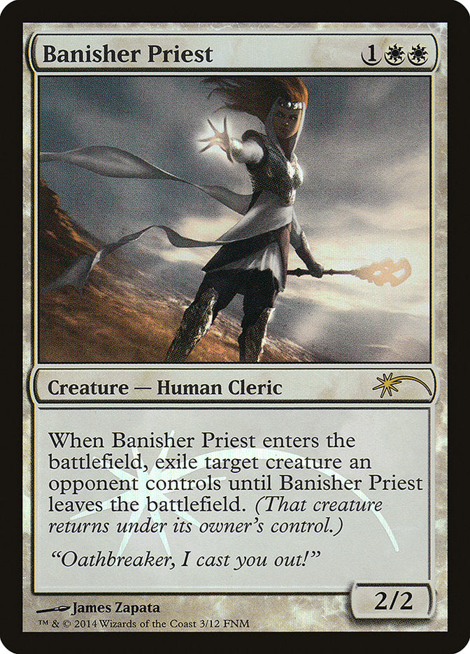 Banisher Priest [Friday Night Magic 2014] | Game Grid - Logan