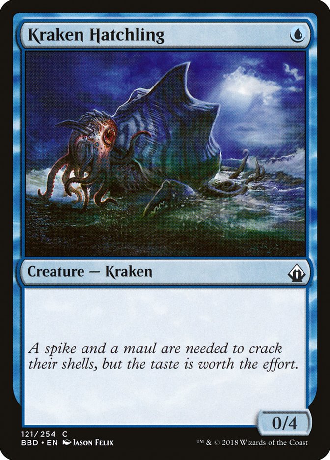 Kraken Hatchling [Battlebond] | Game Grid - Logan