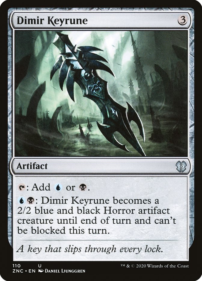 Dimir Keyrune [Zendikar Rising Commander] | Game Grid - Logan