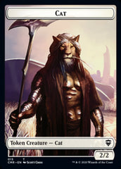 Cat // Soldier Double-Sided Token [Commander Legends Tokens] | Game Grid - Logan