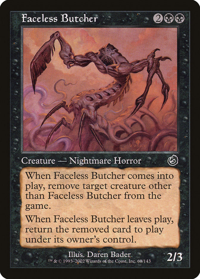 Faceless Butcher [Torment] | Game Grid - Logan