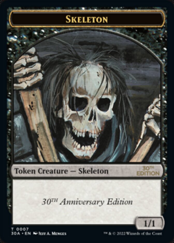 Skeleton Token [30th Anniversary Tokens] | Game Grid - Logan