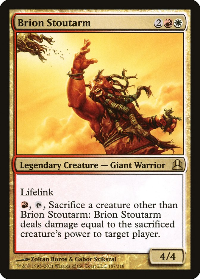 Brion Stoutarm [Commander 2011] | Game Grid - Logan