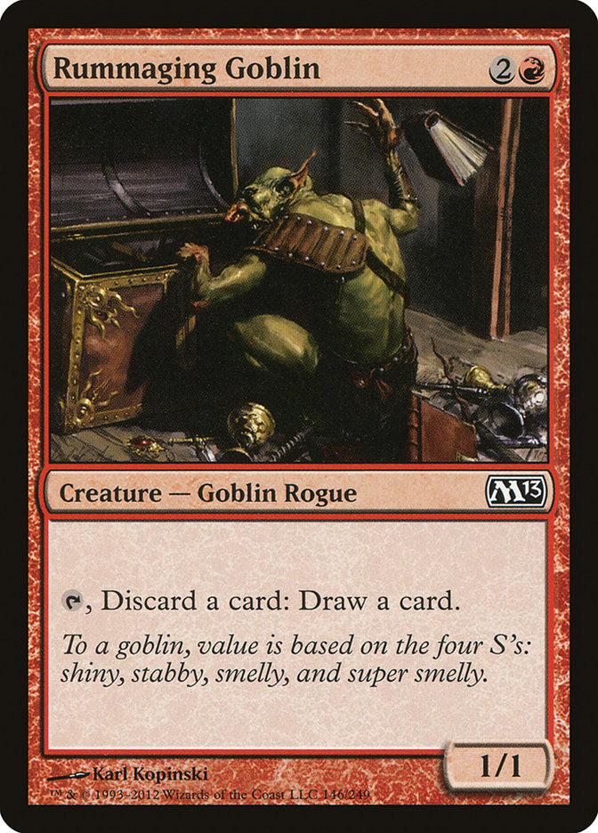 Rummaging Goblin [Magic 2013] | Game Grid - Logan