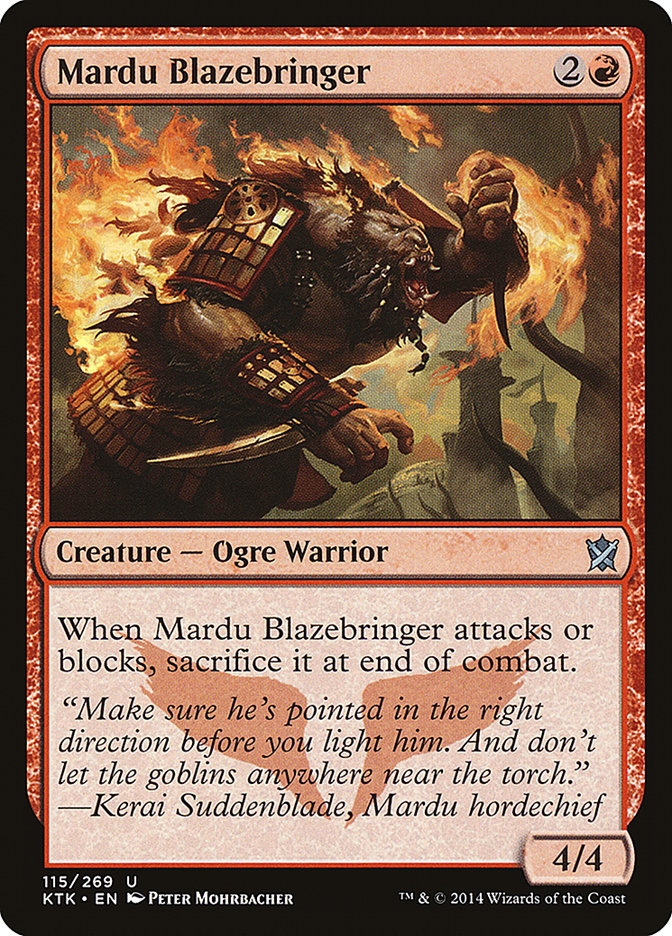 Mardu Blazebringer [Khans of Tarkir] | Game Grid - Logan