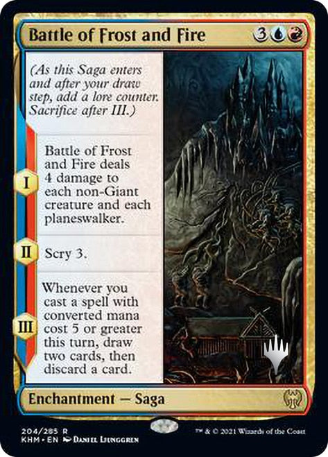 Battle of Frost and Fire (Promo Pack) [Kaldheim Promos] | Game Grid - Logan