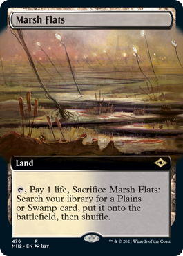 Marsh Flats (Extended Art) [Modern Horizons 2] | Game Grid - Logan