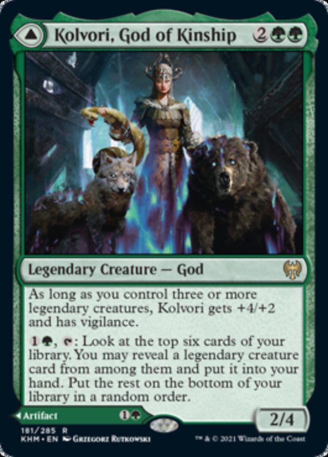Kolvori, God of Kinship // The Ringhart Crest [Kaldheim] | Game Grid - Logan