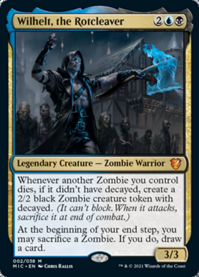 Wilhelt, the Rotcleaver (Display Commander) [Innistrad: Midnight Hunt Commander] | Game Grid - Logan