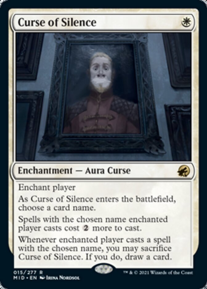 Curse of Silence [Innistrad: Midnight Hunt] | Game Grid - Logan